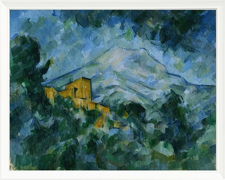 Mont Sainte-Victoire og Château Noir - 1904