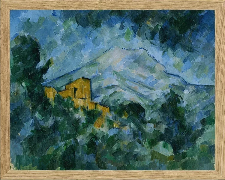 Mont Sainte-Victoire og Château Noir - 1904