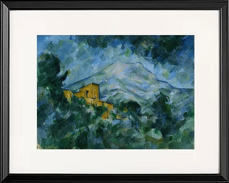 Mont Sainte-Victoire og Château Noir - 1904