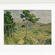 Mount Sainte-Victoire og Viadukten i Arc River Valley - 1882