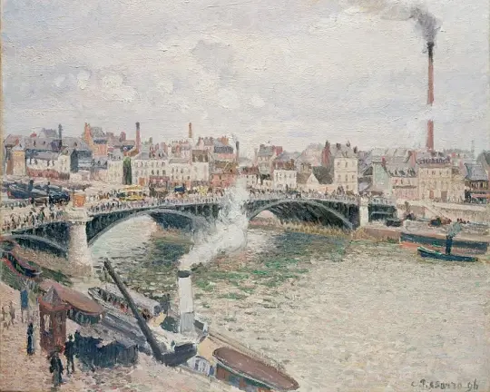 Morgen, ein bewölkter Tag, Rouen – 1896