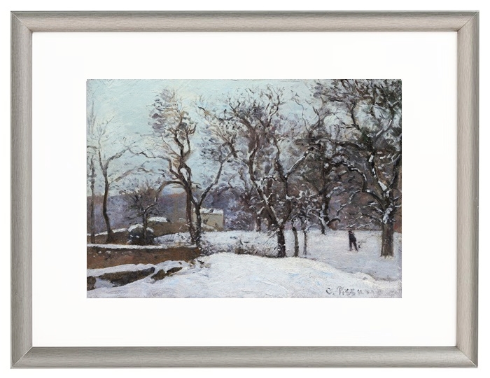 Schnee bei Louveciennes – 1870