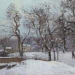 Schnee bei Louveciennes – 1870