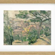 Morgenudsigt over L'Estaque mod sollyset - 1889