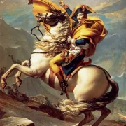 Napoleon überquert die Alpen - 1800