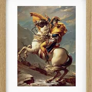 Napoleon überquert die Alpen - 1800