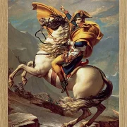 Napoleon überquert die Alpen - 1800