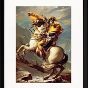 Napoleon überquert die Alpen - 1800