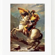 Napoleon überquert die Alpen - 1800