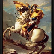 Napoleon überquert die Alpen - 1800