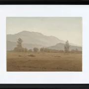 Neumond über dem Riesengebirge - 1835