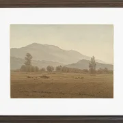 Neumond über dem Riesengebirge - 1835