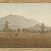 Neumond über dem Riesengebirge - 1835