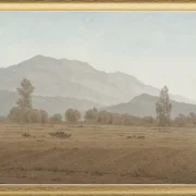 Neumond über dem Riesengebirge - 1835