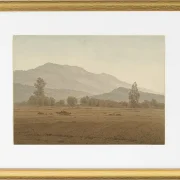 Neumond über dem Riesengebirge - 1835