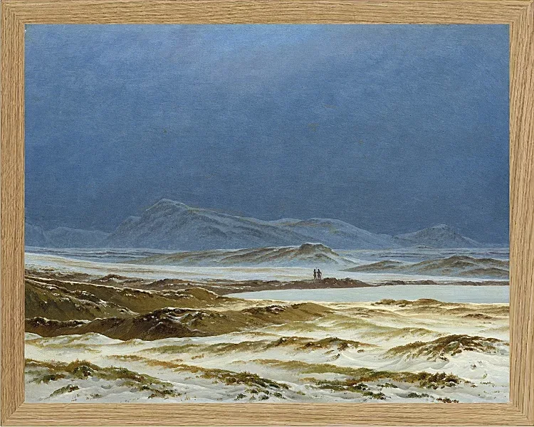 Nördliche Landschaft, Frühling - 1825