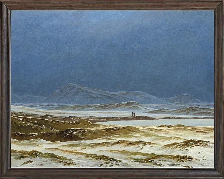 Nördliche Landschaft, Frühling - 1825
