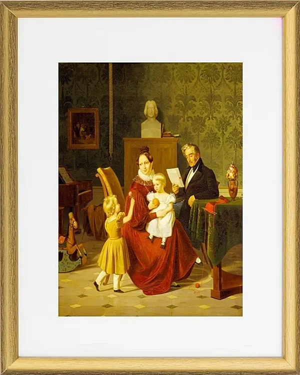 Oberst und Frau Paulsen – 1838