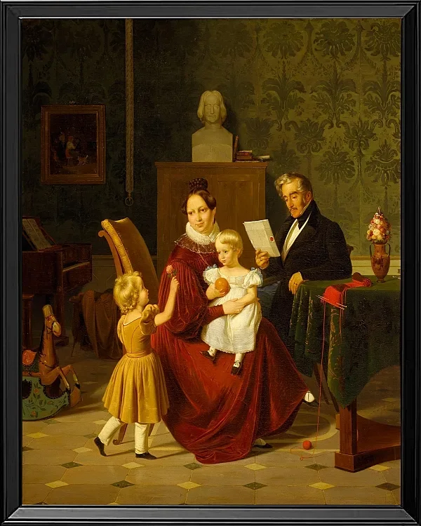 Oberst und Frau Paulsen – 1838