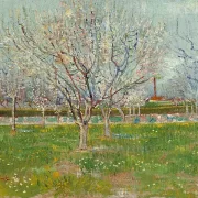 Frugthave i blomst - 1888