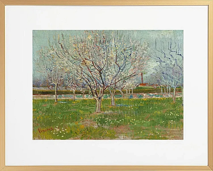 Frugthave i blomst - 1888