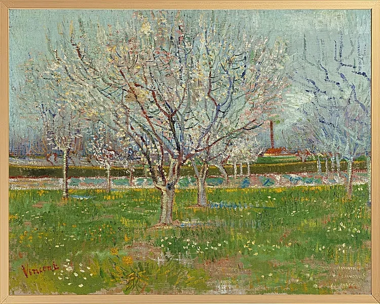 Frugthave i blomst - 1888