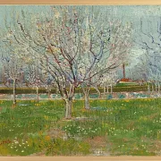 Frugthave i blomst - 1888