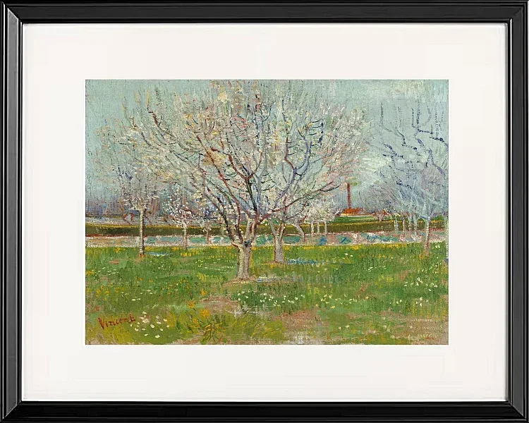 Frugthave i blomst - 1888