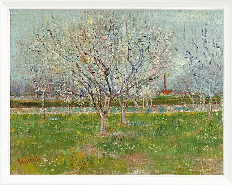 Frugthave i blomst - 1888