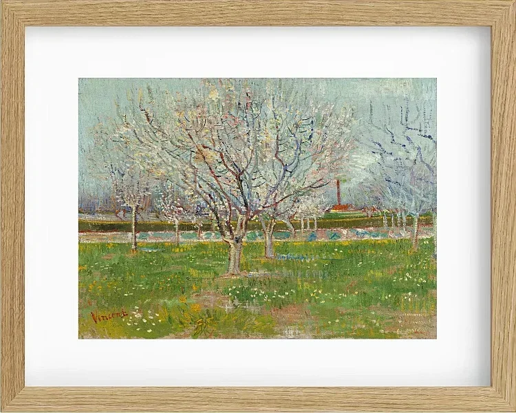 Frugthave i blomst - 1888