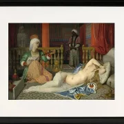 Odaliske, Sklave und Eunuch - 1839