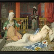 Odaliske, Sklave und Eunuch - 1839
