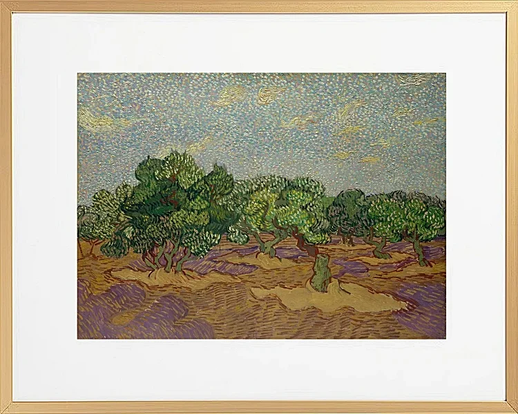 Oliventræer - 1889