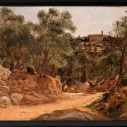 Olivenhain aus Tivoli bei Rom - 1839