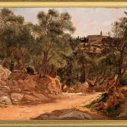 Olivenhain aus Tivoli bei Rom - 1839