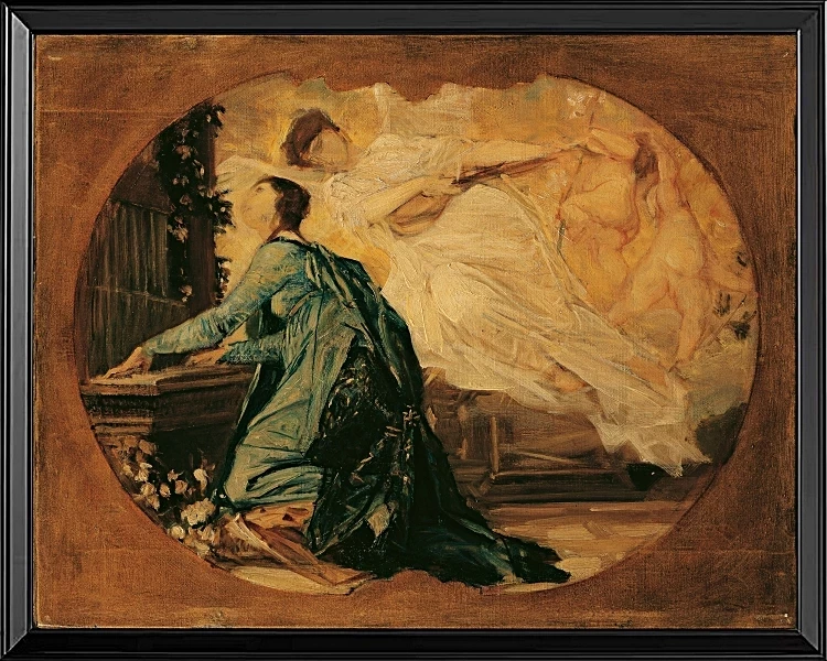 Orgelspiller - 1885