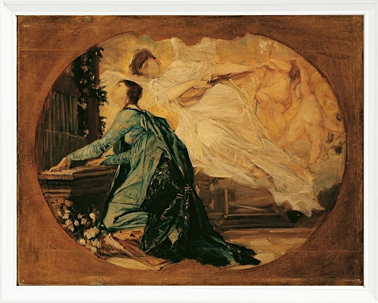 Orgelspiller - 1885