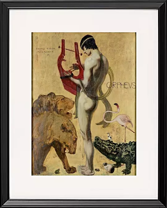 Orpheus und die Tiere – 1891