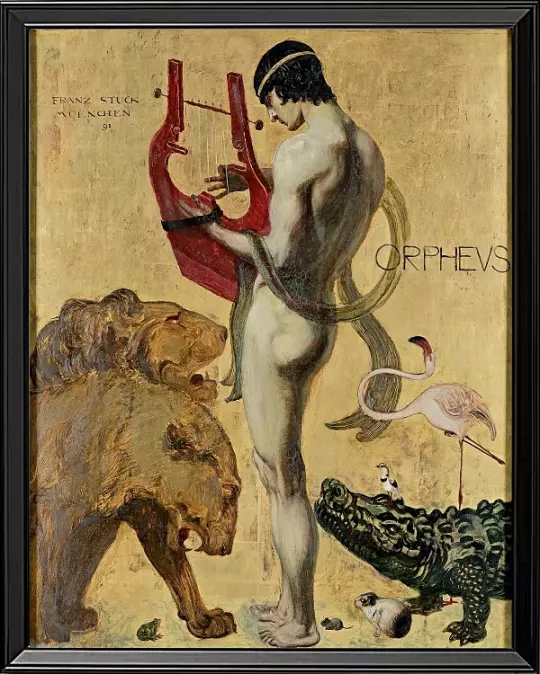 Orpheus und die Tiere – 1891