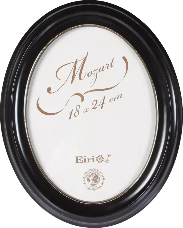 Oval schwarz – Elegante Bilderrahmen | Großhandelspreise | formida