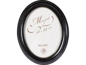 Oval schwarz – Elegante Bilderrahmen | Großhandelspreise | formida