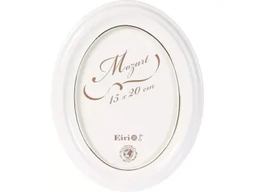 Oval weiß – Elegante Bilderrahmen | Großhandelspreise | formida