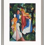 Paar auf dem Waldweg – 1913
