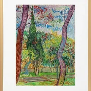 Park des Krankenhauses Saint-Paul - 1889