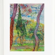 Park des Krankenhauses Saint-Paul - 1889