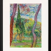 Park des Krankenhauses Saint-Paul - 1889