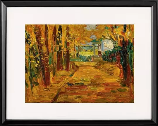 Park von St. Cloud – Herbst I - 1906