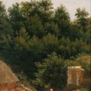 Peter Christian Skovgaard | Landschaftsstudie - 1840 | Gerahmter Kunstdruck | Goldenes Zeitalter Dänemark