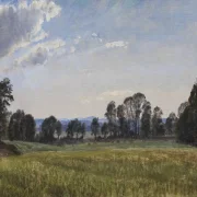 Peter Christian Skovgaard | Engene ved Dortheaslyst - 1870 | Indrammet kunsttryk | Danmarks Guldalder
