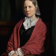 Peter Christian Skovgaard | Amalie Elisabeth Freund - 1860 | Indrammet kunsttryk | Danmarks Guldalder